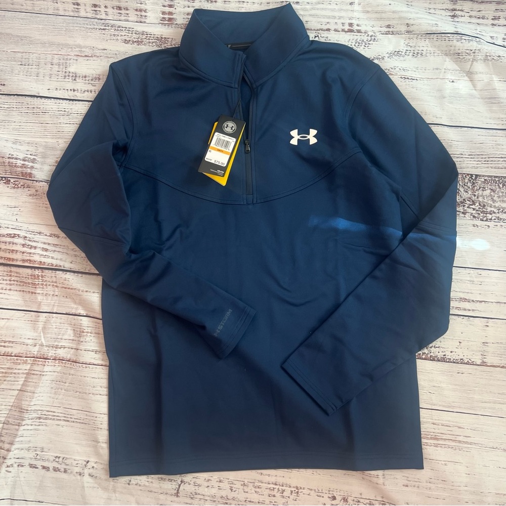 Under Armour Cold Gear Blue Golf Jacket